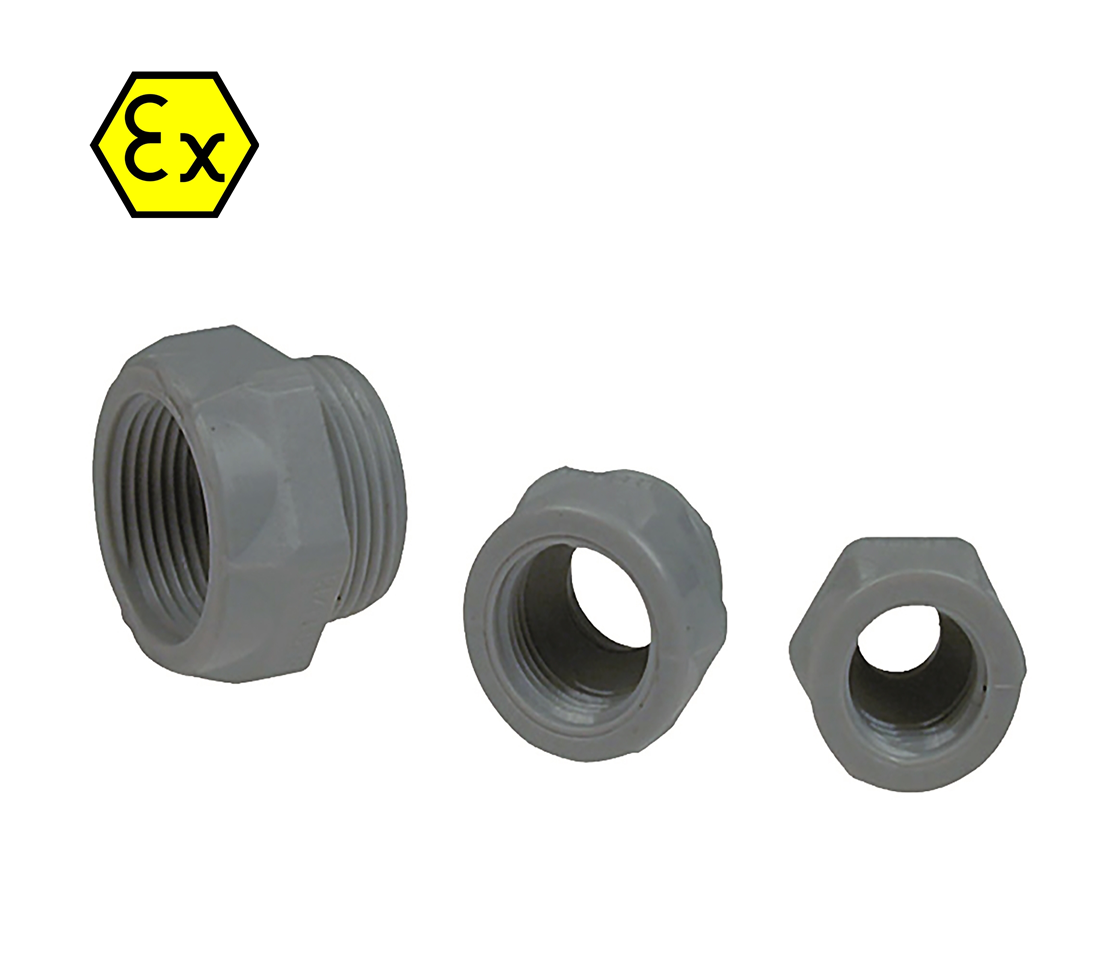 Erweiterung GFK Sechskant ATEX (metr./metr.)