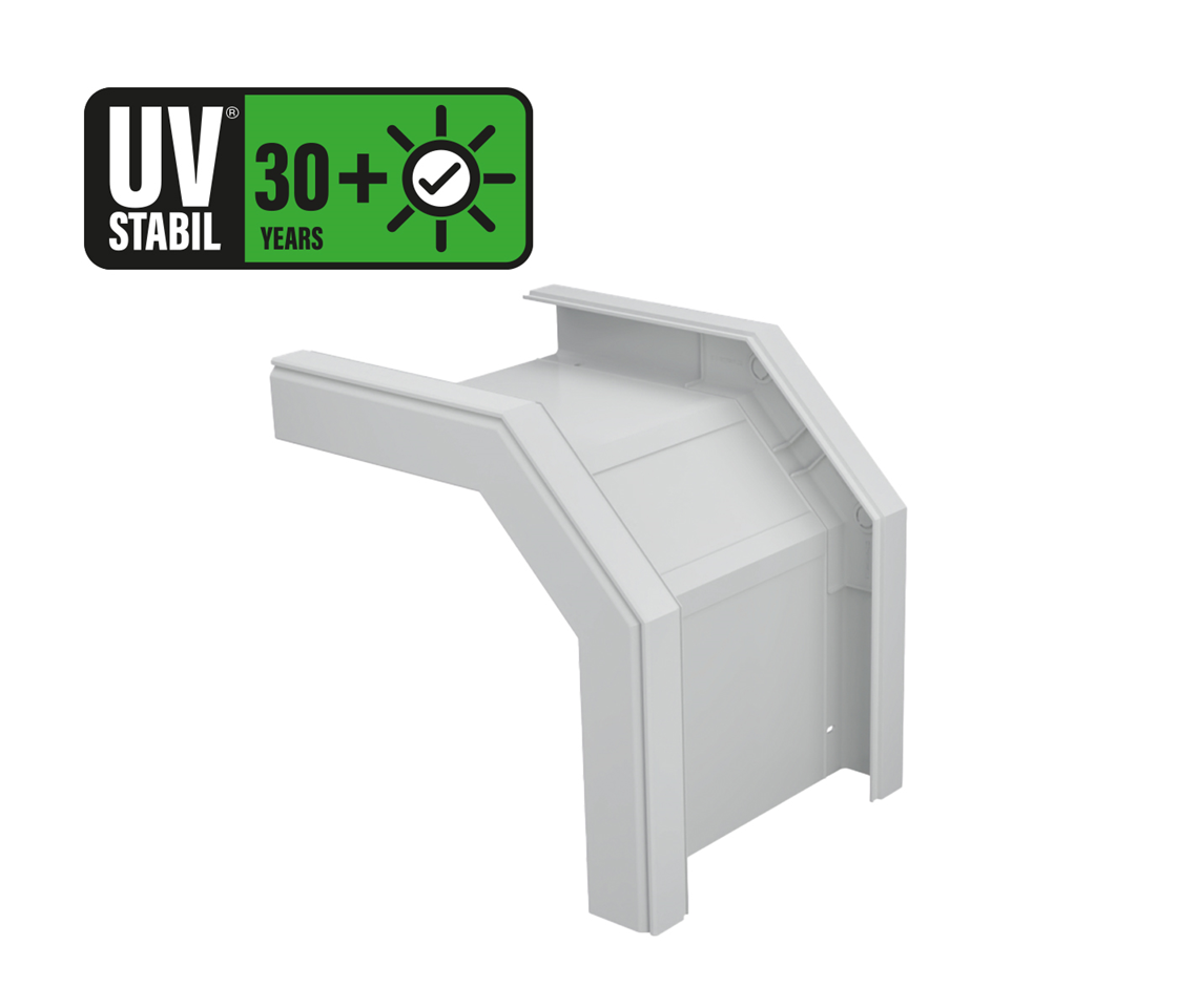 Aussenbogen 90° Kabelrinne