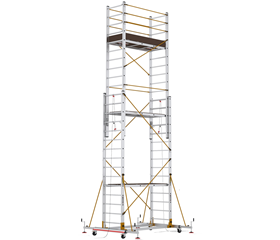 Telesafe XLN Teleskopierbares Gerüst - Sicher & Rollbar