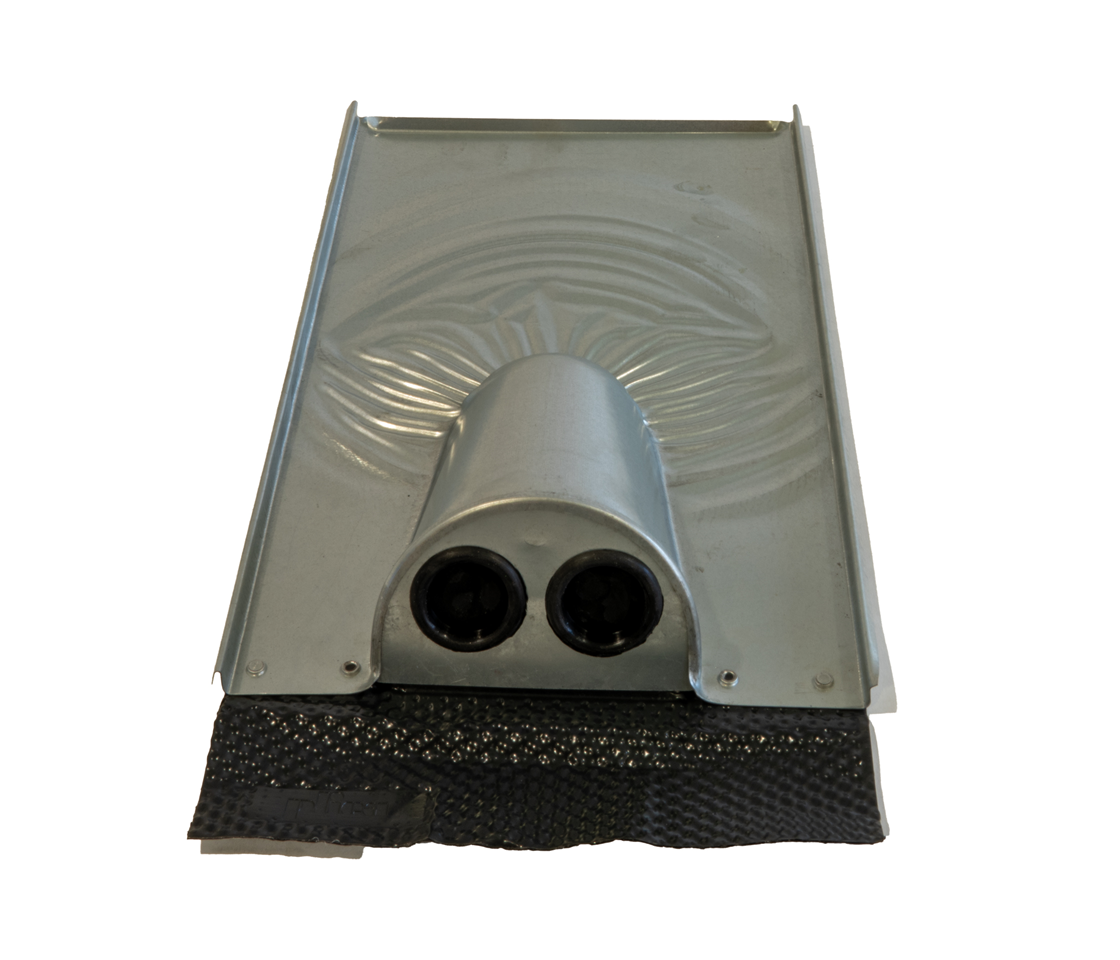 Doppel-Rohrdurchführung