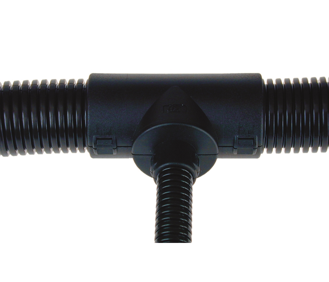 T-Verteiler für Wellschläuche